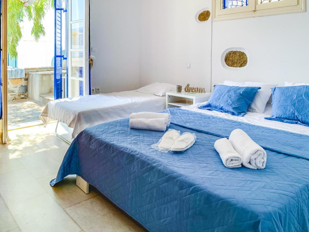 Blue & White: An Absolute Aegean Dream House Villa Galini  Екстериор снимка